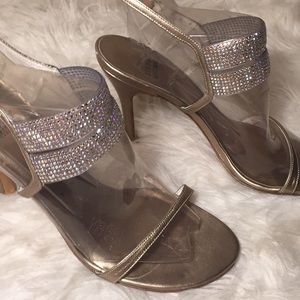 Stuart weitzman sparkly heels